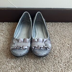 Grey Fergalicious flats